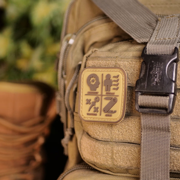 Load image into Gallery viewer, Rifle Hunter Patch: Desert Tan
