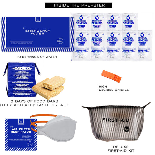 The Prepster Backpack | 3-Day Emergency Bag