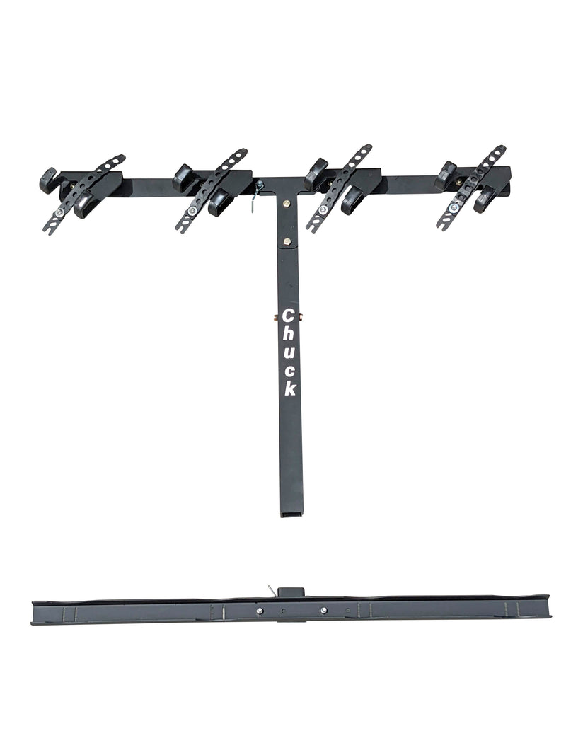 Load image into Gallery viewer, Chuck Rack 4-Bike Vertical Rack W/ Full Tilt BASE Post

