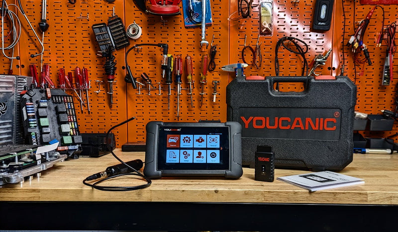 Load image into Gallery viewer, YOUCANIC UCAN-II-C Pro OBD2 Scanner – Full-System Diagnostics, Bi-Directional Control, Coding, Special Functions &amp; Free Lifetime Updates
