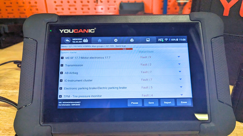 Load image into Gallery viewer, YOUCANIC UCAN-II-C Pro OBD2 Scanner – Full-System Diagnostics, Bi-Directional Control, Coding, Special Functions &amp; Free Lifetime Updates
