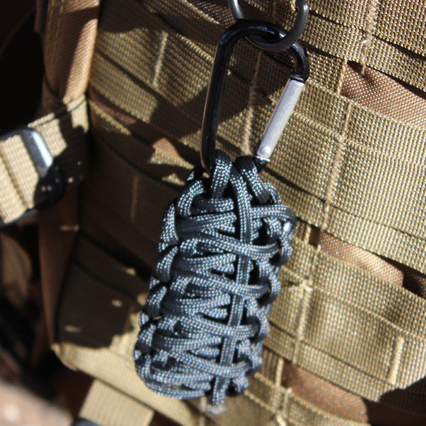 Load image into Gallery viewer, Paracord Survival Kit Grenade
