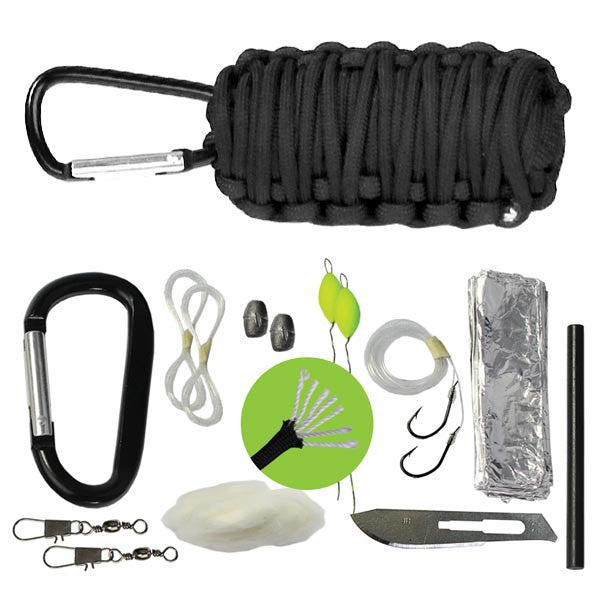 Load image into Gallery viewer, Paracord Survival Kit Grenade
