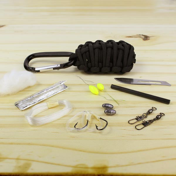 Load image into Gallery viewer, Paracord Survival Kit Grenade
