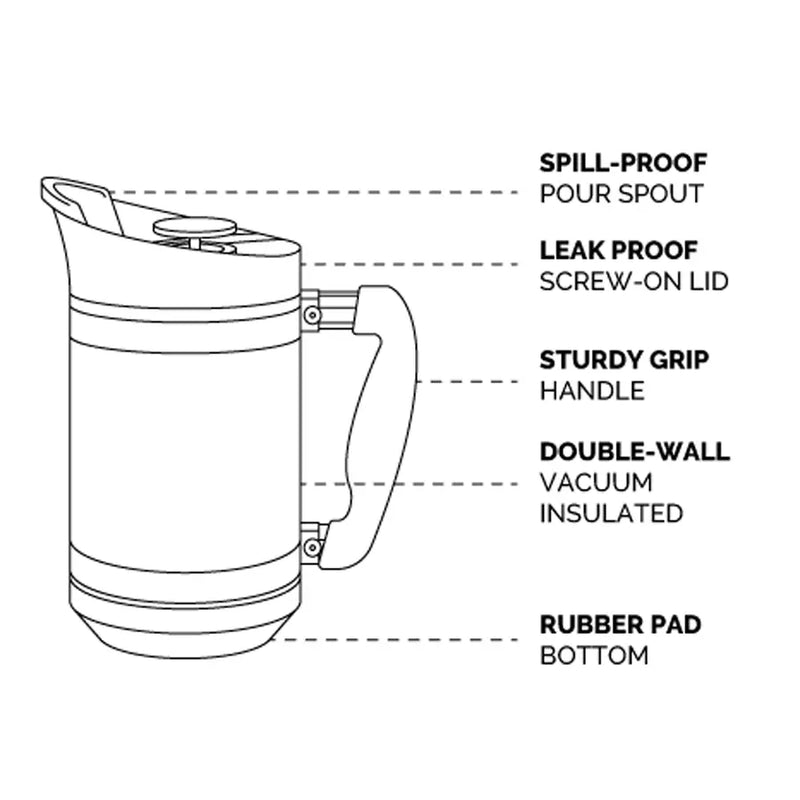 Load image into Gallery viewer, Artemis BaseCamp French Press 48 oz
