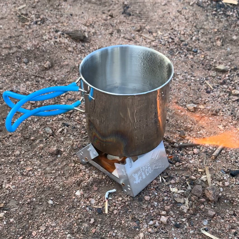 Load image into Gallery viewer, Pocket Stove with Smokeless Fuel Tablets

