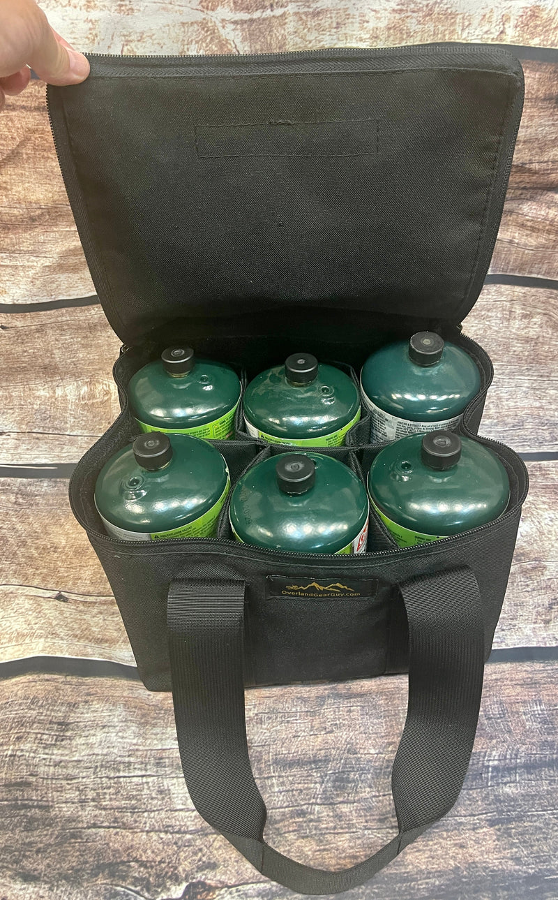 Load image into Gallery viewer, Propane Bottle Bag 6 Pack
