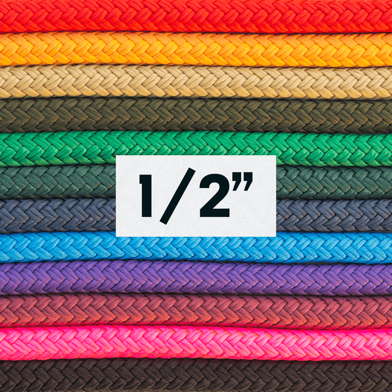 Load image into Gallery viewer, 1/2&quot; Double Braid Solid Colors
