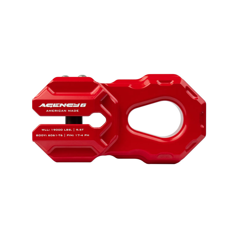 Load image into Gallery viewer, Billet Winch Shackle - Red
