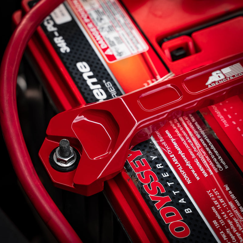 Load image into Gallery viewer, Toyota / Lexus Billet Battery Hold Down Bar
