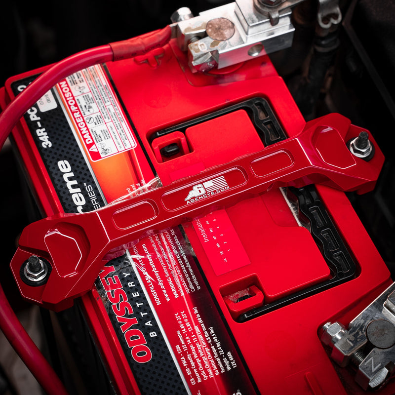 Load image into Gallery viewer, Toyota / Lexus Billet Battery Hold Down Bar
