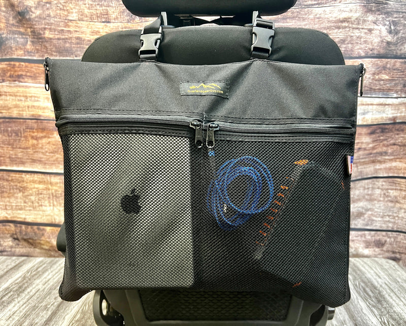 Load image into Gallery viewer, Road Atlas, Laptop/Tablet Seatback Pouch
