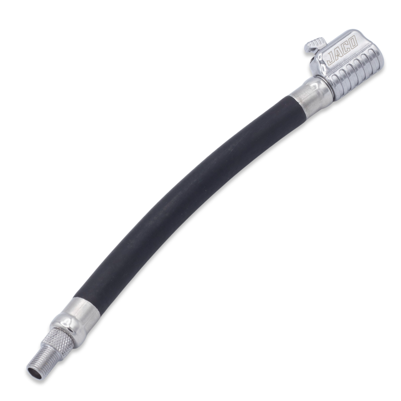 Load image into Gallery viewer, Lightning S2X Tire Inflator Hose Extension Self-Locking Nozzle | Patented Air Hose Adapter for Tire Pumps (Open Flow)
