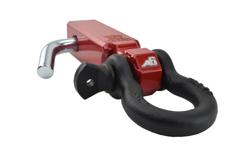 Load image into Gallery viewer, Shackle Block 1.25&quot; Assembly - Red
