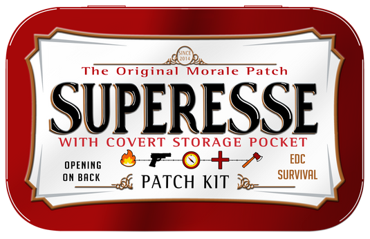 Storage Pocket Patch:  "Altoids" The Original Morale Patch by Superesse with Covert Storage Pocket