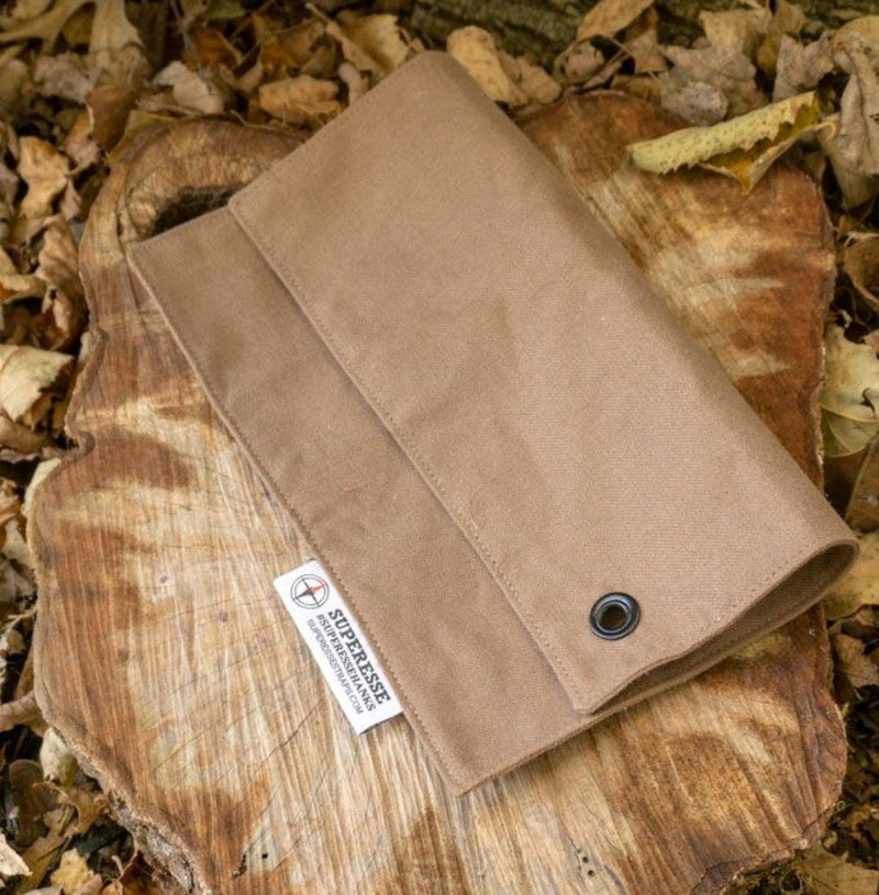 Load image into Gallery viewer, Camp Rag - Burn Proof Work Cloth built from Durable Kevlar Fabric w/ Lanyard Grommet.

