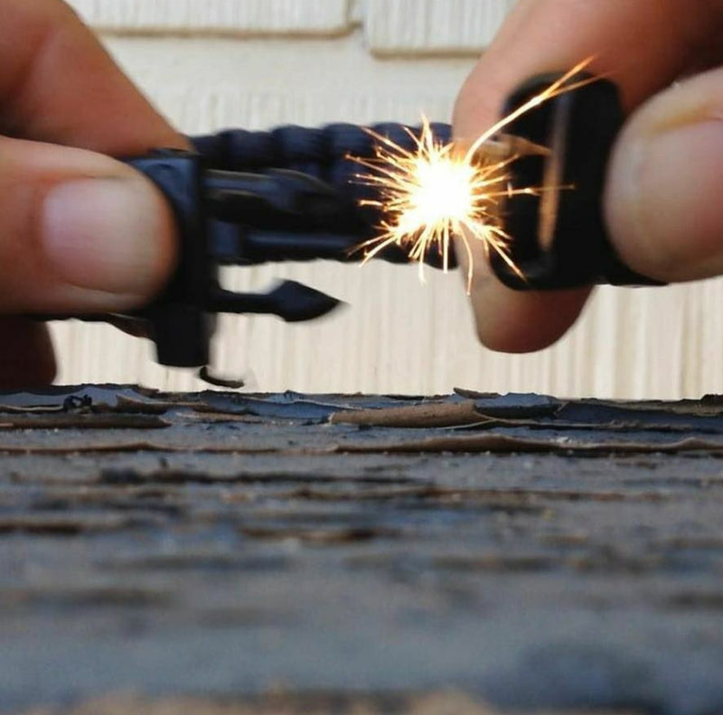Load image into Gallery viewer, Scout Slimline: Minimalist&#39;s Paracord Bracelet for Survival Essentials - Fire, Cut, Shelter, Signal
