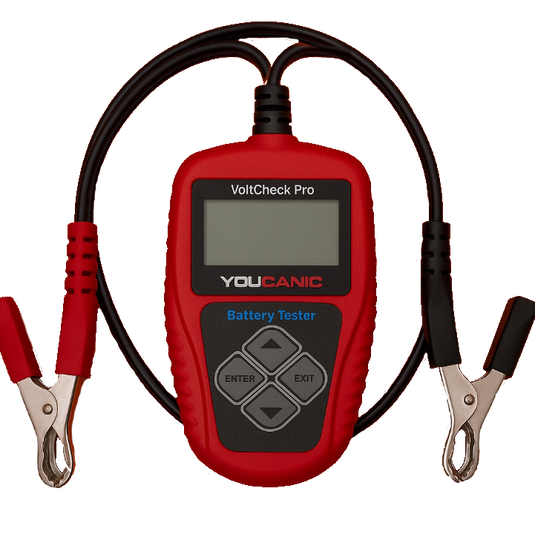 Voltcheck Pro | Digital Battery & Charging System Tester Analyzer | UCAN-VOLT-II