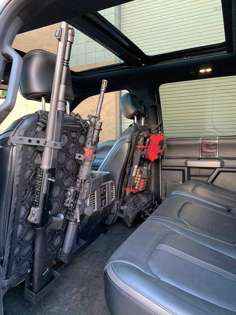 Load image into Gallery viewer, Shotgun and Rifle Mount - Vehicle Seat Back Mounting Kit
