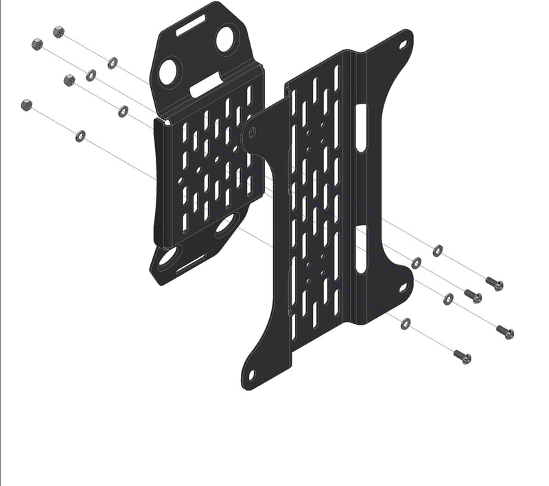 Load image into Gallery viewer, Overland Kitted Spare Tire Accessory Bracket

