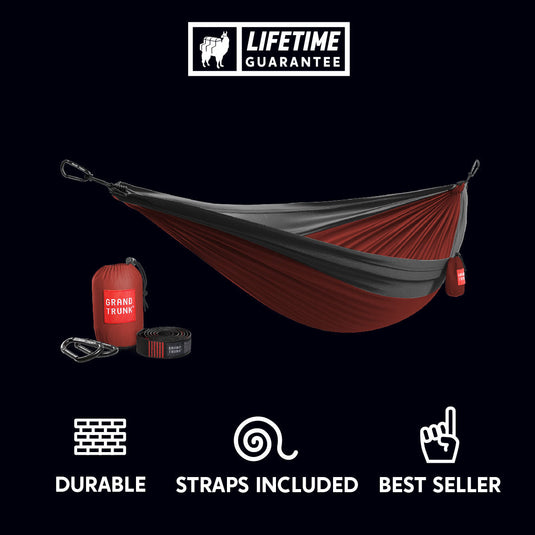 Double Deluxe Hammock w/Straps