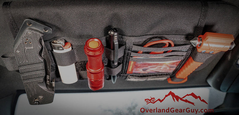 Load image into Gallery viewer, Grenadier MOLLE Visor Organizer WITH MIRROR
