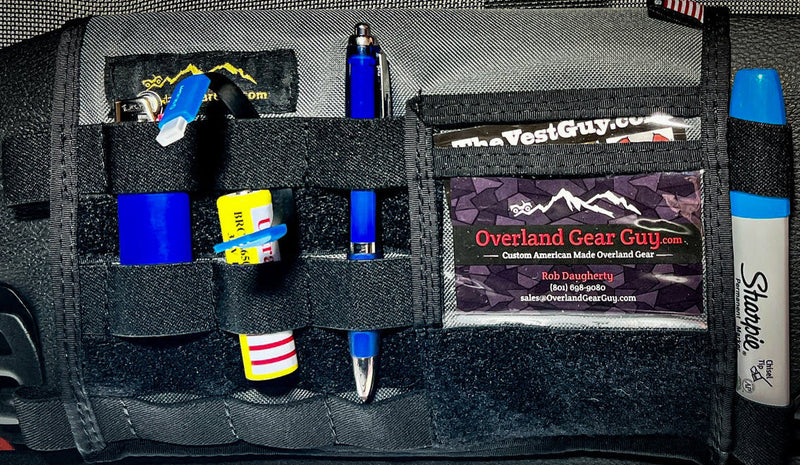 Load image into Gallery viewer, Grenadier MOLLE Visor Organizer WITH MIRROR
