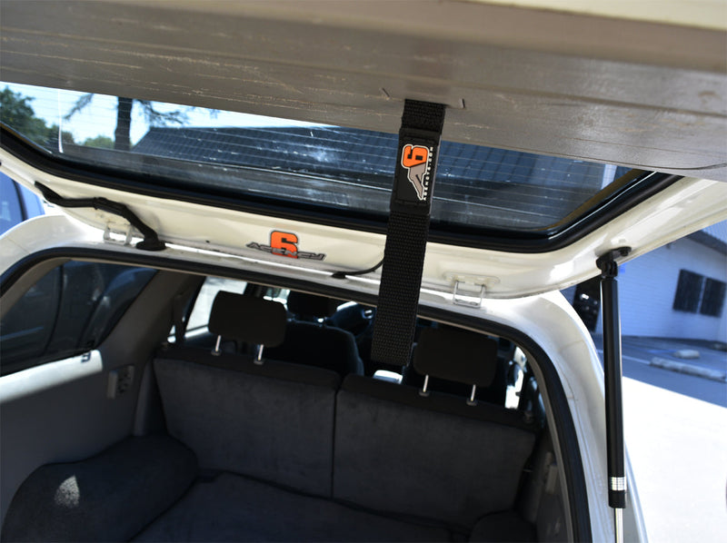 Load image into Gallery viewer, (3rd/4th GEN) Toyota 4Runner Rear Lift Gate Hatch Pull Assist Strap (BLACK)
