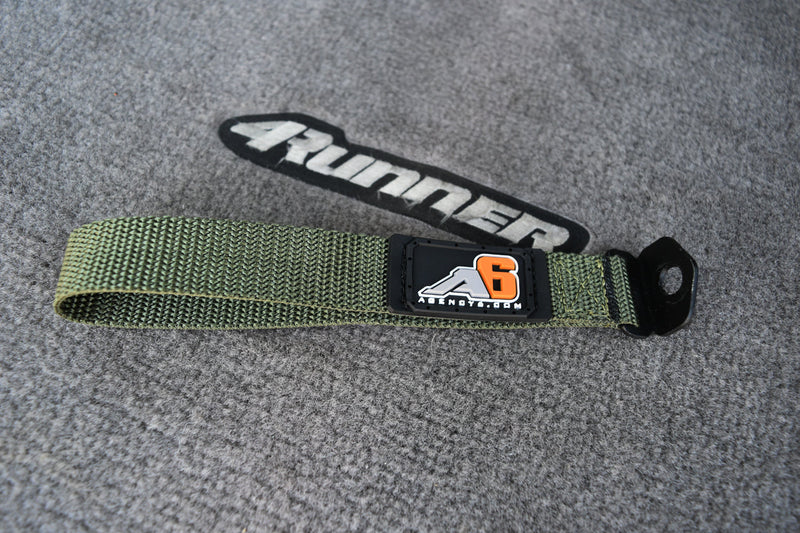 Load image into Gallery viewer, (3rd/4th GEN) Toyota 4Runner Rear Lift Gate Hatch Pull Assist Strap (OD GREEN)
