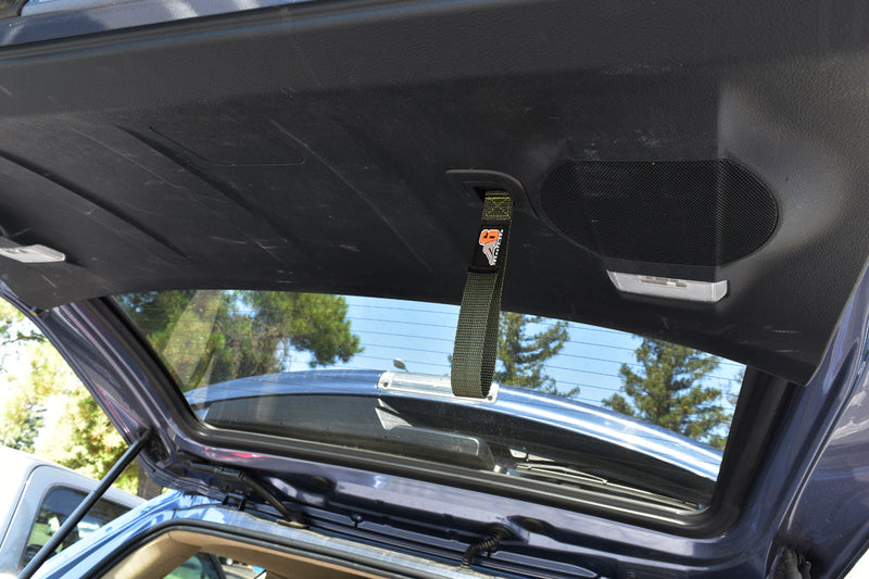 Load image into Gallery viewer, (5TH GEN) Toyota 4Runner Rear Lift Gate Hatch Pull Assist Strap (OD GREEN)
