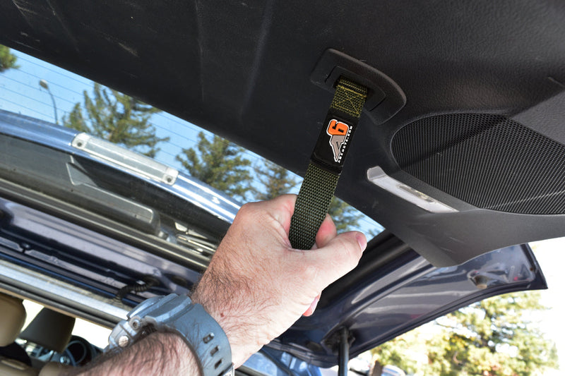 Load image into Gallery viewer, (5TH GEN) Toyota 4Runner Rear Lift Gate Hatch Pull Assist Strap (OD GREEN)
