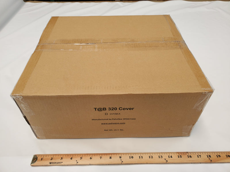 Load image into Gallery viewer, NuCamp TAB 360 CS (Clamshell) Trailer Cover by PahaQue Heavy Duty Weather Proof Protection
