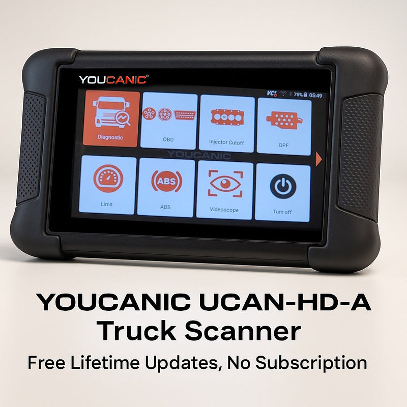 Load image into Gallery viewer, YOUCANIC UCAN-HD-A Heavy-Duty Diesel Truck Scanner – Full-System
