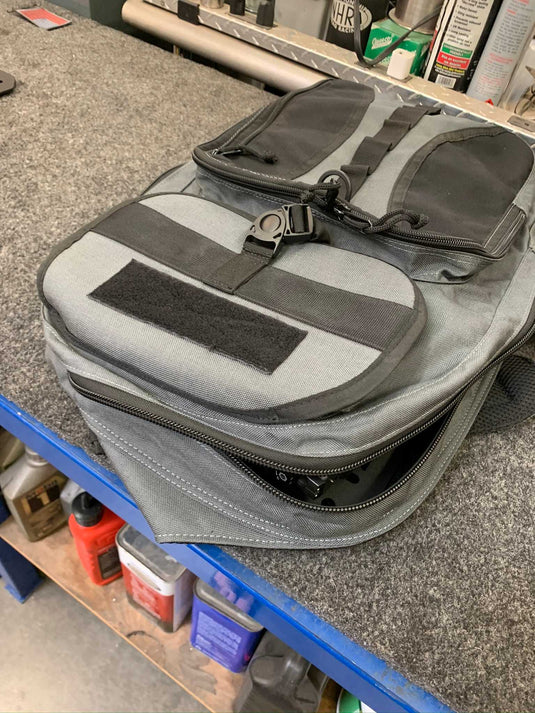 Backpack Insert Panel kit - with pistol holder, first aid kit, dual mag holder, Molle pouch