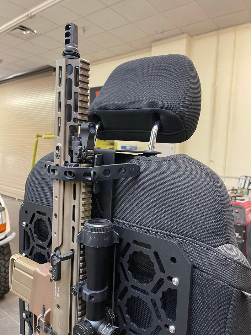 Load image into Gallery viewer, Adapt-a-panel Secure Head Rest Mount kit for 16 x 24 panel mount kit for - Ford Raptor - Ford F150 - Super Duty - Toyota Tacoma 2015 up
