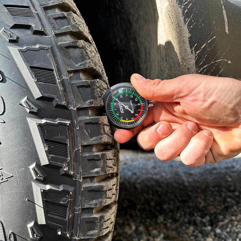 Load image into Gallery viewer, TreadPro Tire Tread Depth Gauge, Dial Type (Reads in 1/32 inch)
