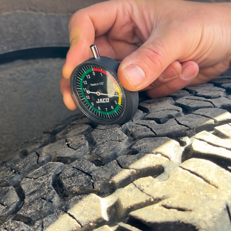 Load image into Gallery viewer, TreadPro Tire Tread Depth Gauge, Dial Type (Reads in 1/32 inch)
