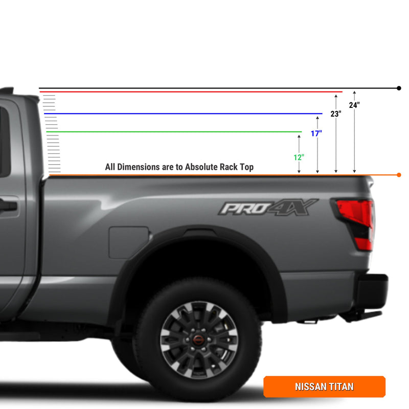 Load image into Gallery viewer, XTR1 Bed Rack for Nissan Titan
