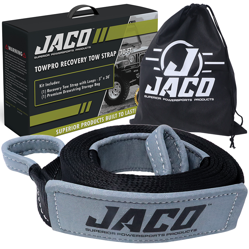 Load image into Gallery viewer, TowPro™ Recovery Tow Strap | Off Road 4x4 Towing Rope (31,542 lbs)
