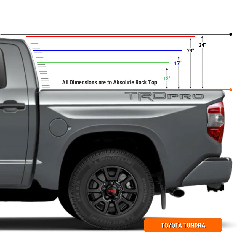 Load image into Gallery viewer, XTR1 Bed Rack for Retrax XR Cover - Toyota Tundra
