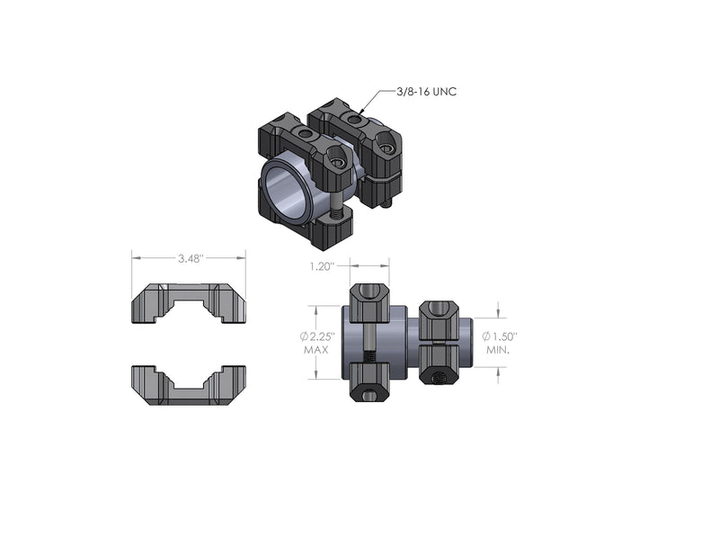 Load image into Gallery viewer, UMD - Universal Mount Device (Pair)
