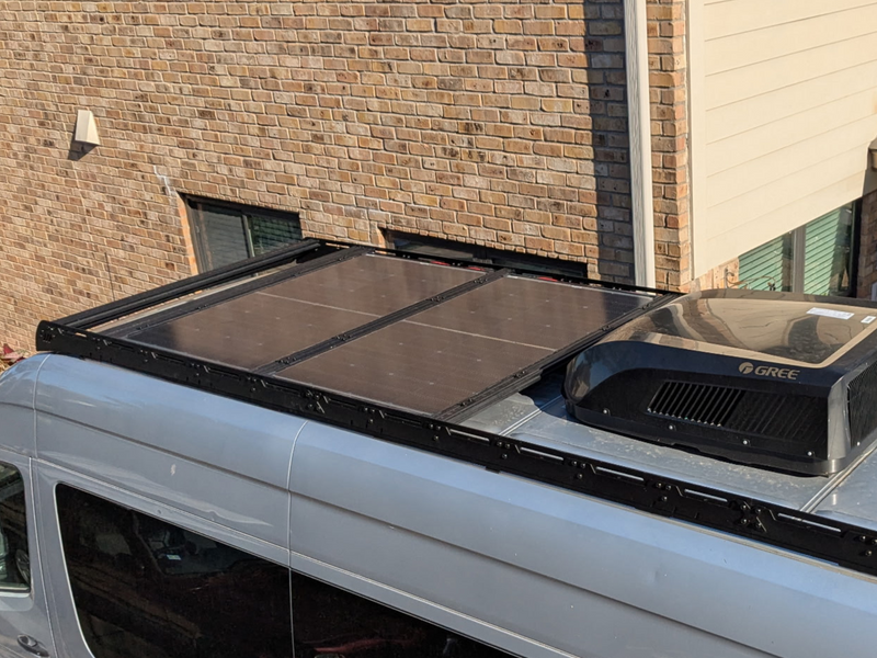 Load image into Gallery viewer, Roof Rack Solar Panel Mounting Brackets
