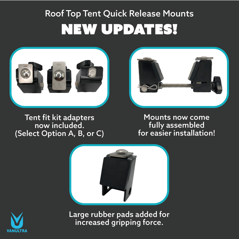 Load image into Gallery viewer, Roof Top Tent Quick Release Mounts
