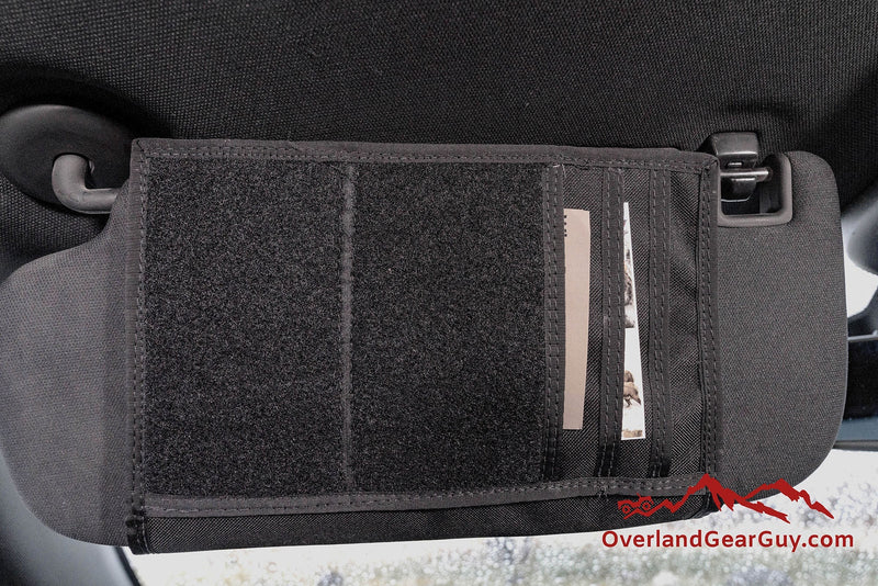 Load image into Gallery viewer, Jeep Gladiator MOLLE Visor Organizer - Tacoma Visor
