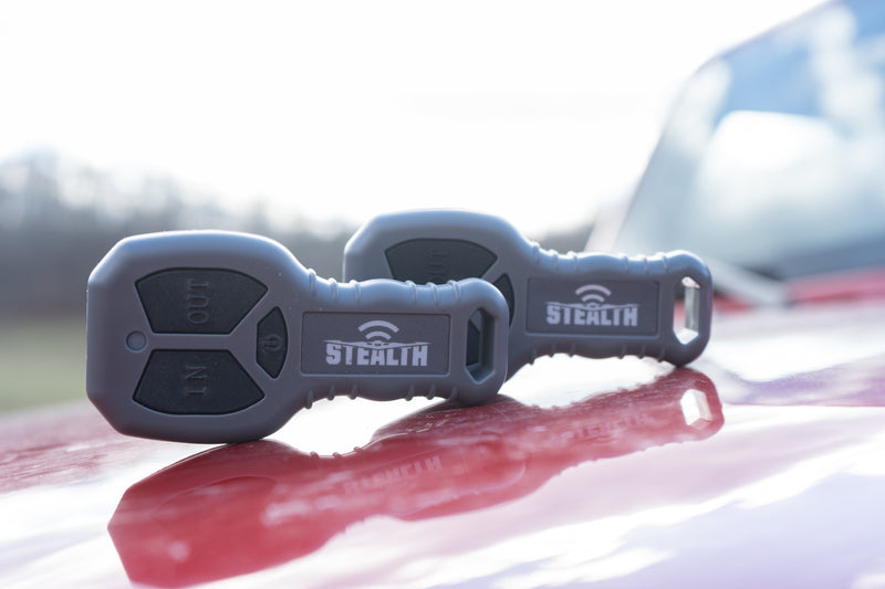 Load image into Gallery viewer, Stealth 3,500lb 12v Electric Winch - Steel Rope
