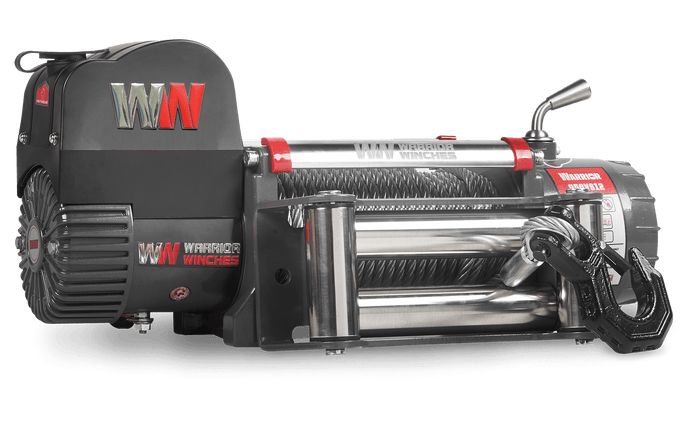 Samurai 10,000lb 12v Electric Winch - Steel Rope