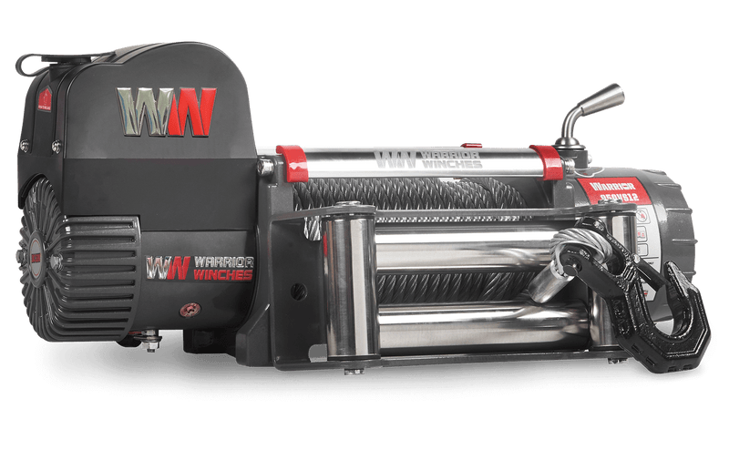 Load image into Gallery viewer, Samurai 10,000lb 12v Electric Winch - Steel Rope

