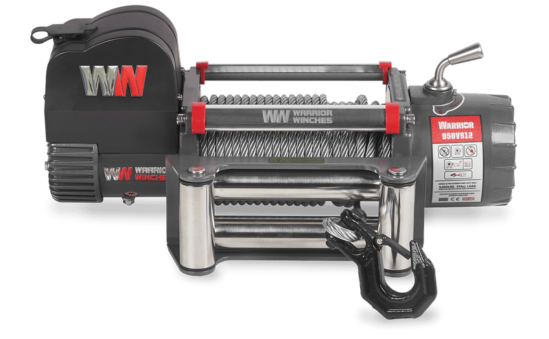 Load image into Gallery viewer, Samurai 10,000lb 12v Electric Winch - Steel Rope
