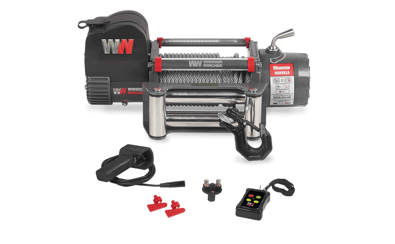 Load image into Gallery viewer, Samurai 10,000lb 12v Electric Winch - Steel Rope
