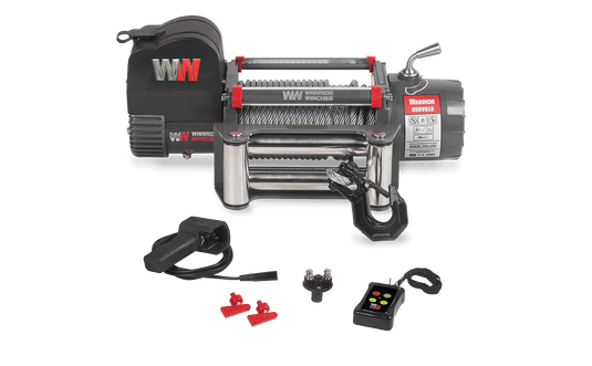 Samurai 10,000lb 12v Electric Winch - Steel Rope